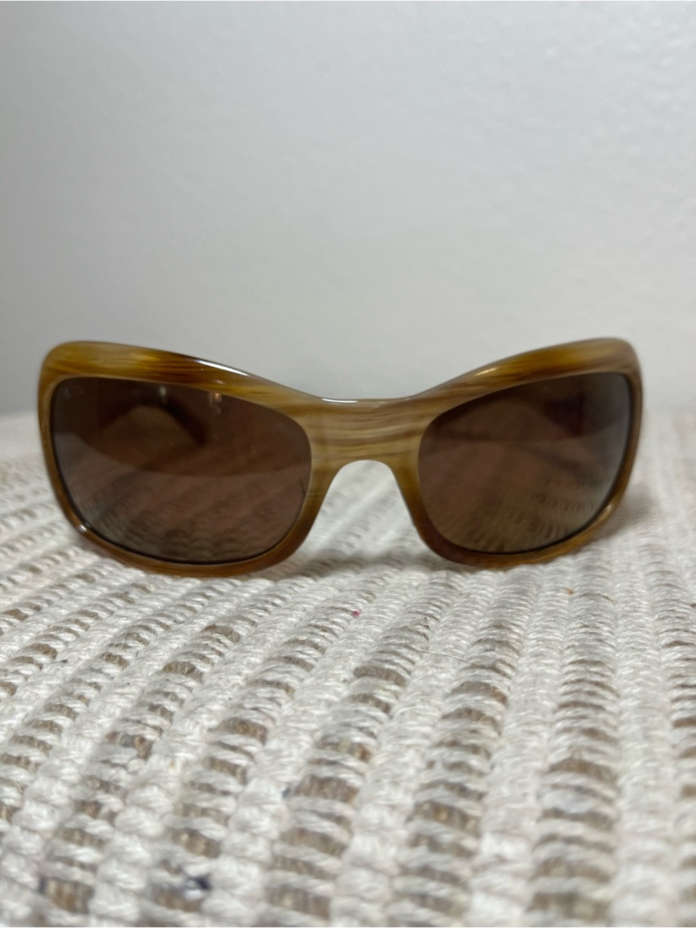 Maui Jim Brown Tortoiseshell Sunglasses with Brown Lenses